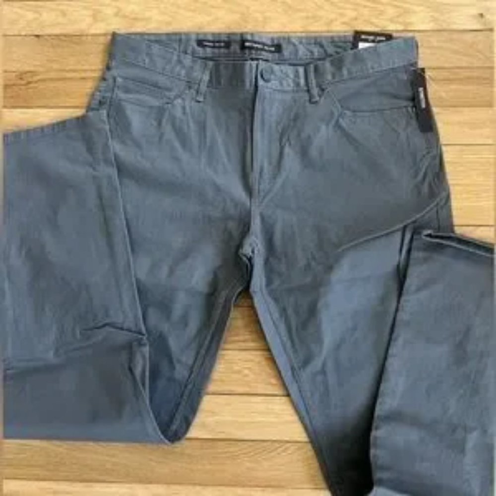 NWT Men’s Michael Kors Gray Parker Slim Fit Pants Size 34x32